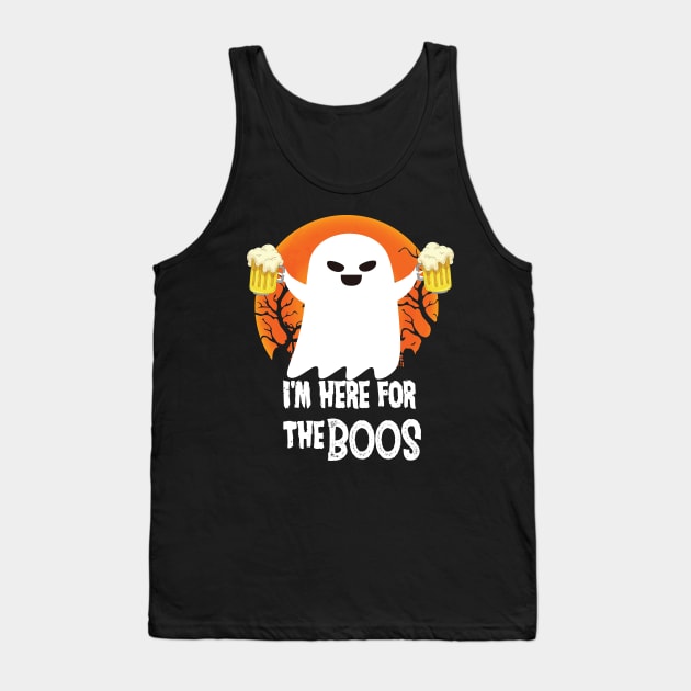 i'm here for the boos Tank Top by PhiloArt